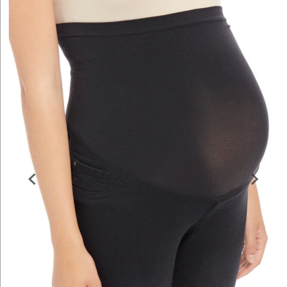 Motherhood Maternity Black wash Jegging